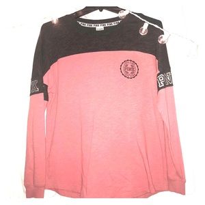 VS PINK CHARCOAL/PINK PULLOVER